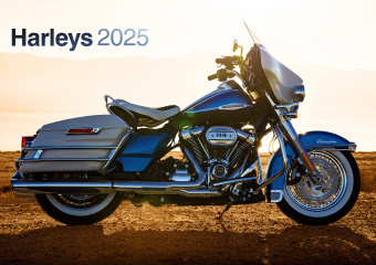 Kalendář/Diář Harleys 2025 - Der Harley Davidson Kalender 