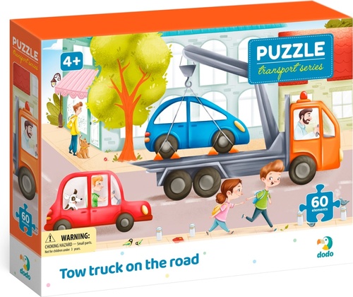 Game/Toy Puzzle Odtahový vůz 60 dílků 