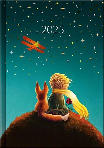 Könyv Diář 2025 Art Malý princ, týdenní A5 