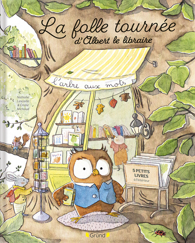 Knjiga La folle tournée d'Albert le libraire Nathalie Lescaille