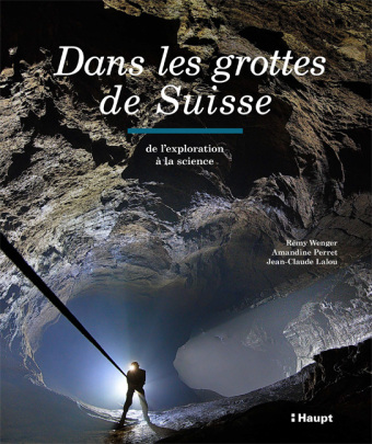 Книга Dans les Grottes de Suisse Rémy Wenger