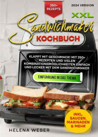 Carte XXL Sandwichmaker Kochbuch Helena Weber