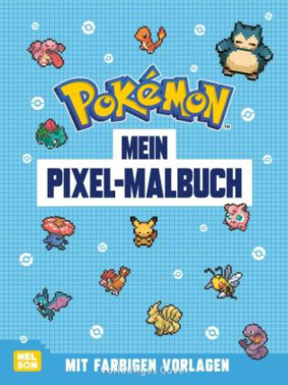 Book Pokémon Activity-Buch: Mein Pixel-Malbuch 