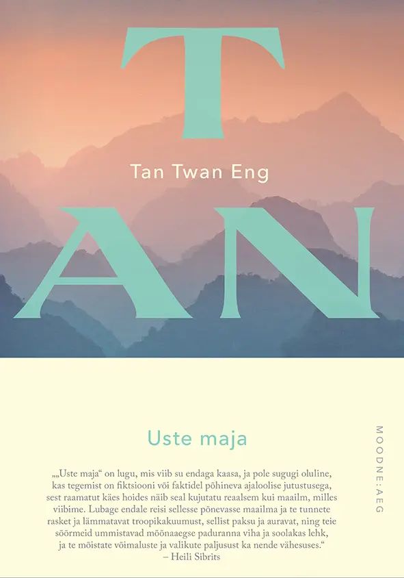Livro Uste maja Tan Twan Eng