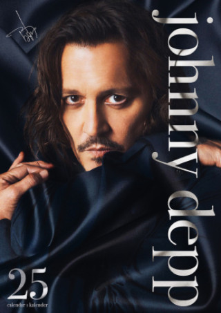 Calendrier/agenda Johnny Depp 2025 Offizieller Kalender Johnny Depp