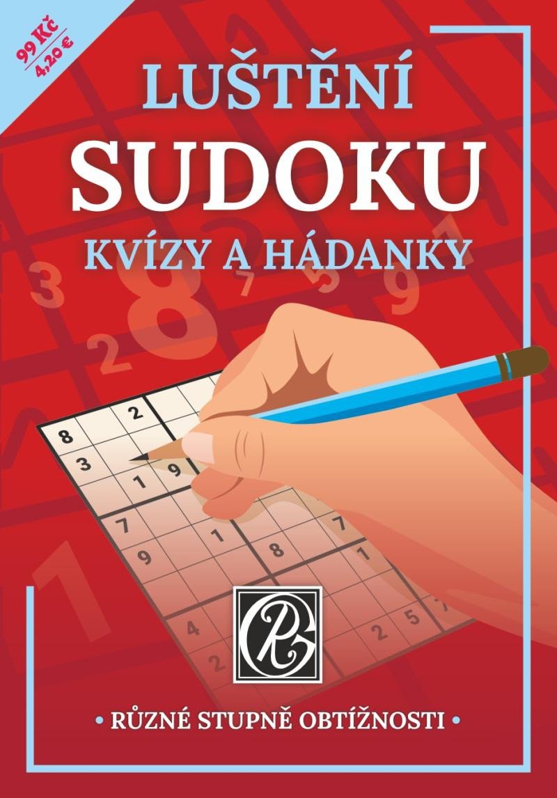 Kniha Sudoku kvízy a hádanky 