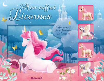 Boek Mon coffret licornes Ginou Jussel