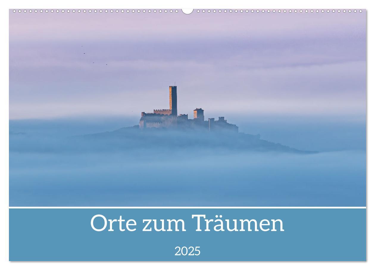 Kalendár/Diár Orte zum Träumen (Wandkalender 2025 DIN A2 quer), CALVENDO Monatskalender Calvendo