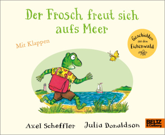 Livro Der Frosch freut sich aufs Meer Axel Scheffler