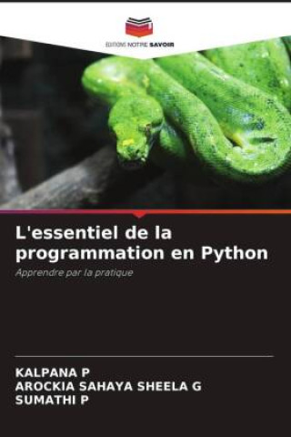 Book L'essentiel de la programmation en Python KALPANA P