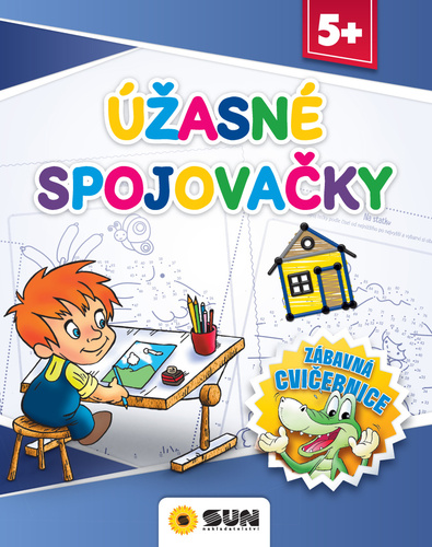 Knjiga Zábavná cvičebnice Úžasné spojovačky 