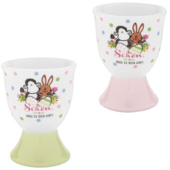 Igra/Igračka Eierbecher-Set Motiv "Schön" 