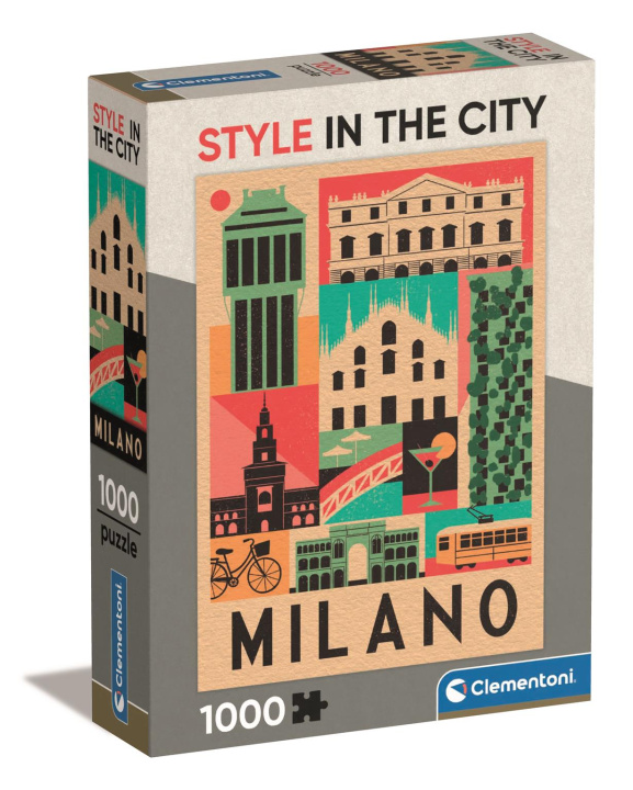 Hra/Hračka Puzzle 1000 Compact Milano 39842 