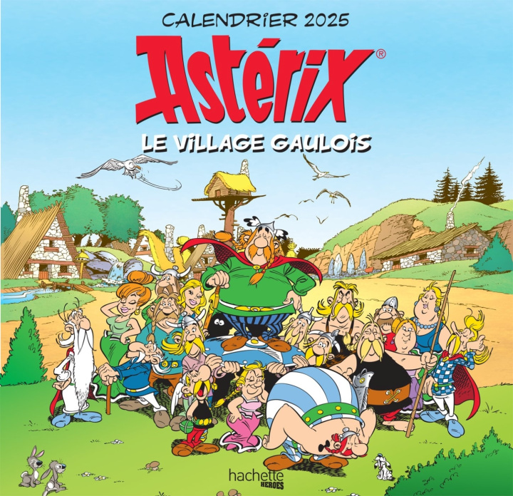 Naptár/Határidőnapló Calendrier Astérix 2025 