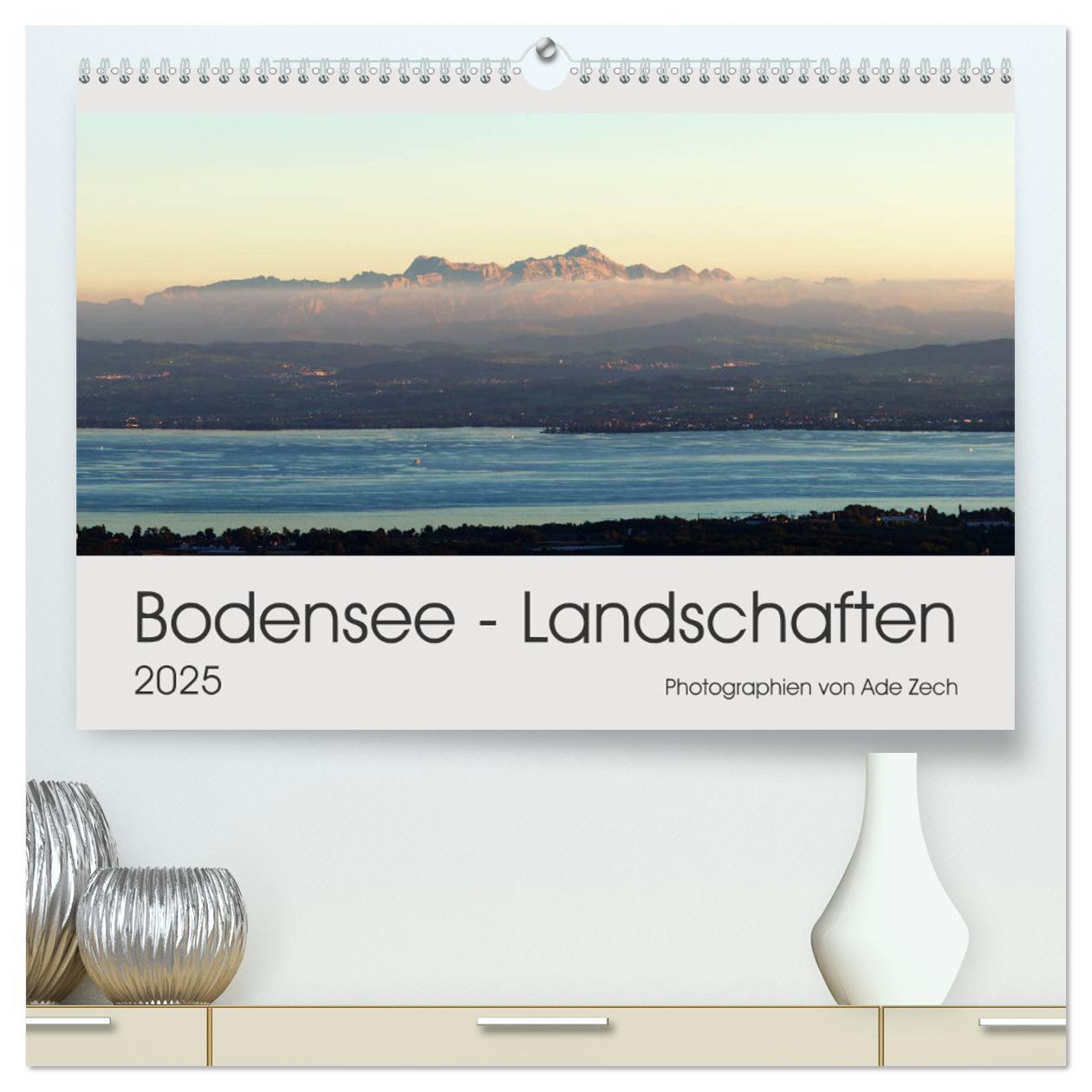 Kalendář/Diář Bodensee - Landschaften (hochwertiger Premium Wandkalender 2025 DIN A2 quer), Kunstdruck in Hochglanz Calvendo