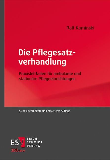 Knjiga Die Pflegesatzverhandlung Ralf Kaminski