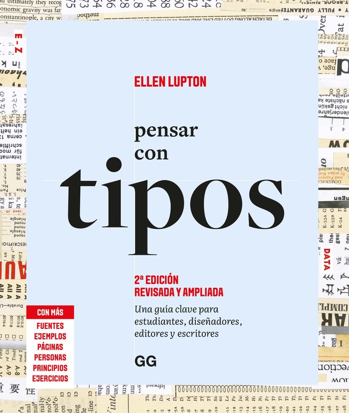 Livre PENSAR CON TIPOS LUPTON