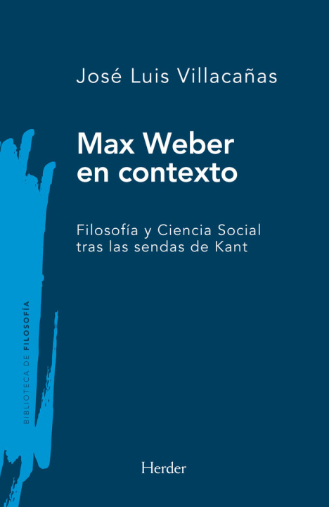 Book MAX WEBER EN CONTEXTO VILLACAÑAS