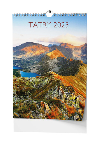 Kalendar/Rokovnik Tatry 2025 - nástěnný kalendář 