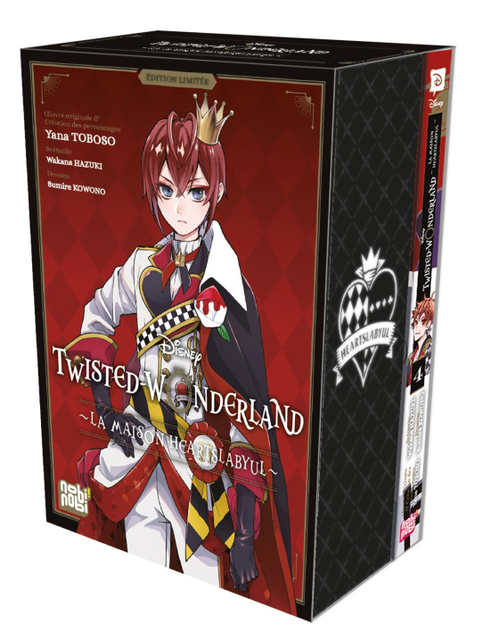 Libro Twisted-Wonderland - La Maison Heartslabyul T04 Edition limitée 