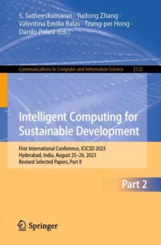 Book Intelligent Computing for Sustainable Development S. Satheeskumaran