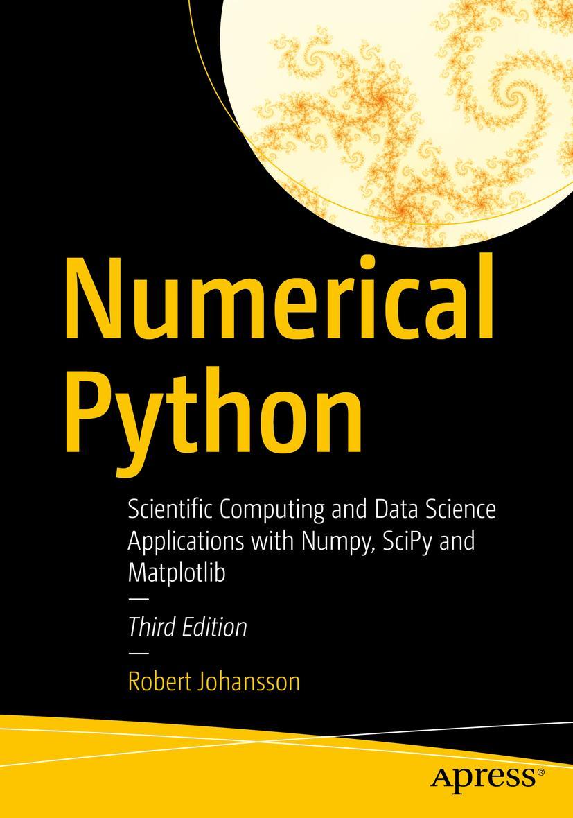 Kniha Numerical Python Robert Johansson