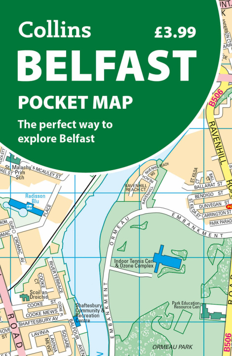 Prasa Belfast Pocket Map Collins Maps
