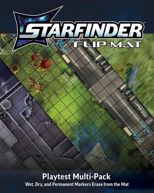 Carte Starfinder Flip-Mat: Second Edition Playtest Multi-Pack 