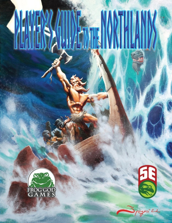 Knjiga Player's Guide to the Northlands 5e PB Frog God Games