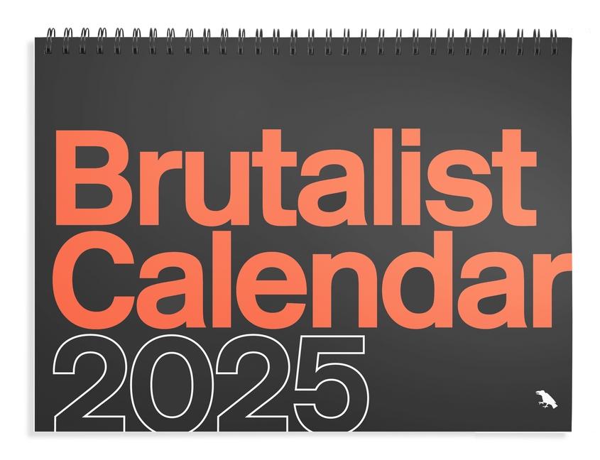 Kalendar/Rokovnik Brutalist Calendar 2025 