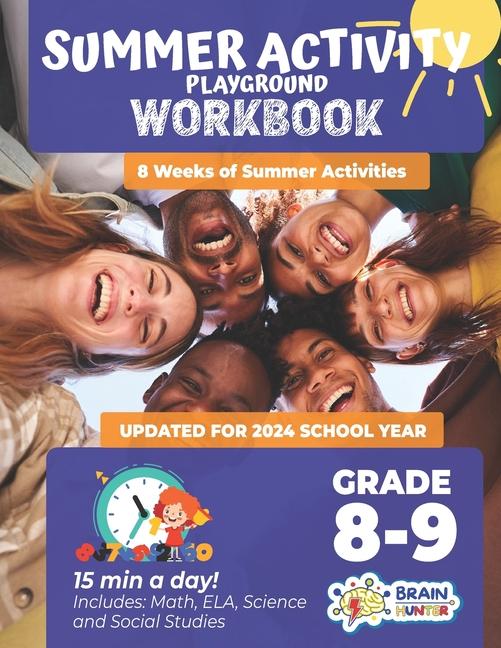 Книга Summer Activity Playground Grade 8-9 Brain Hunter Prep