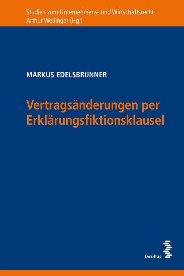 Book Vertragsänderungen per Erklärungsfiktionsklausel 