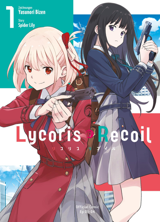 Książka Lycoris Recoil 01 Yasunori Bizen