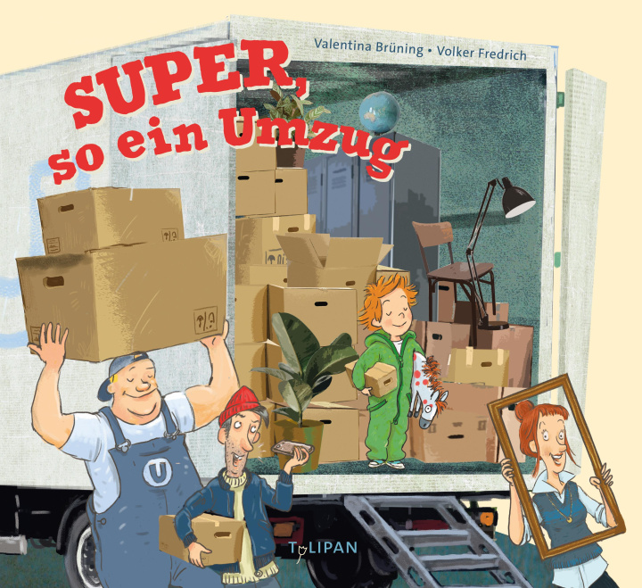 Knjiga Super, so ein Umzug Volker Fredrich