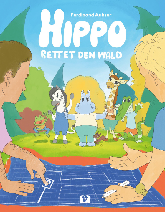 Boek Hippo rettet den Wald Manuela Wildauer