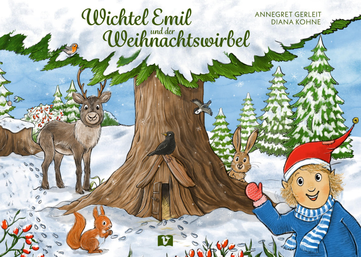 Kniha Wichtel Emil und der Weihnachtswirbel Diana Kohne