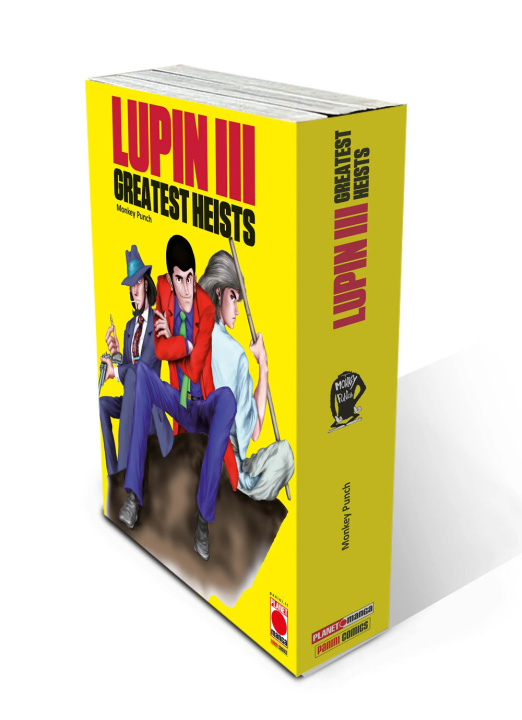 Kniha Lupin III. Greatest heists. Pack Monkey Punch