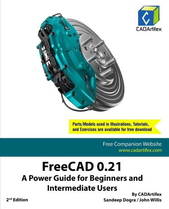 Kniha FreeCAD 0.21 John Willis