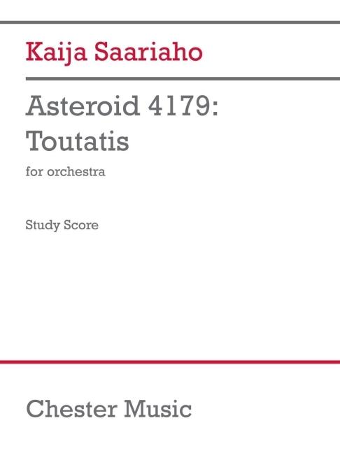 Knjiga Saariaho: Asteroid 4179: Toutatis for Orchestra Study Score 