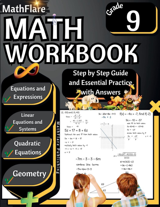 Buch MathFlare - Math Workbook 9th Grade MathFlare Publishing