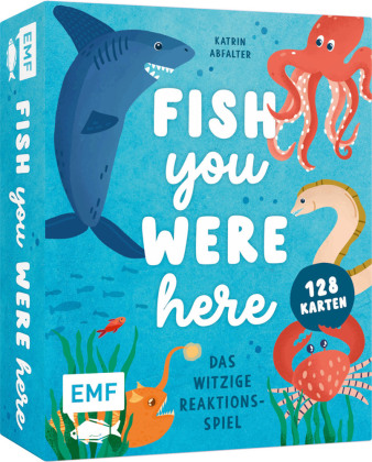 Hra/Hračka Kartenspiel: Fish you were here - Das witzige Reaktionsspiel Katrin Abfalter