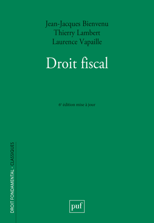 Book Droit fiscal Vapaille