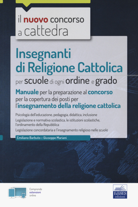 Книга Concorso a cattedra insegnanti di religione 