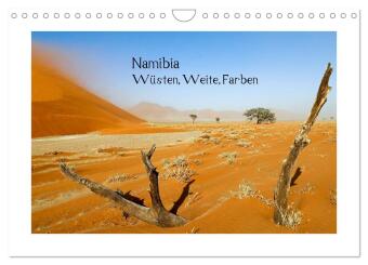 Календар/тефтер Namibia - Wüsten, Weite, Farben (Wandkalender 2025 DIN A4 quer), CALVENDO Monatskalender Calvendo