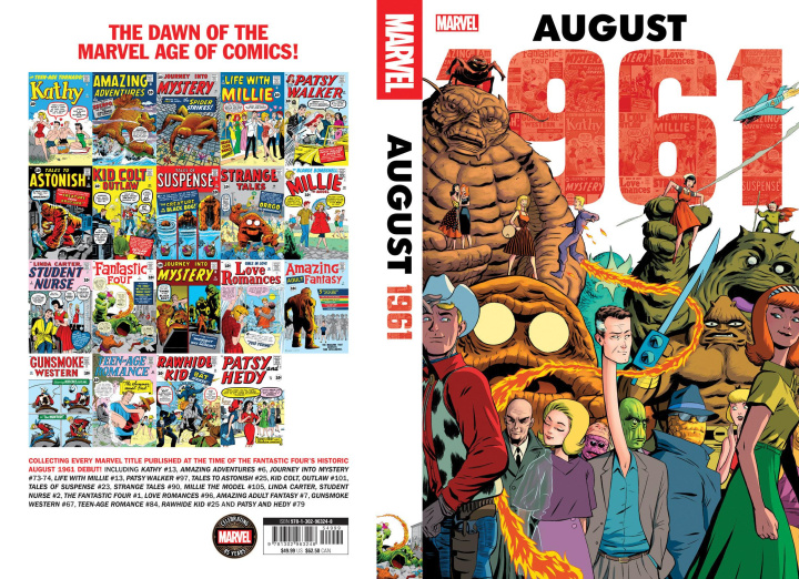 Buch MARVEL AUGUST 1961 TBA