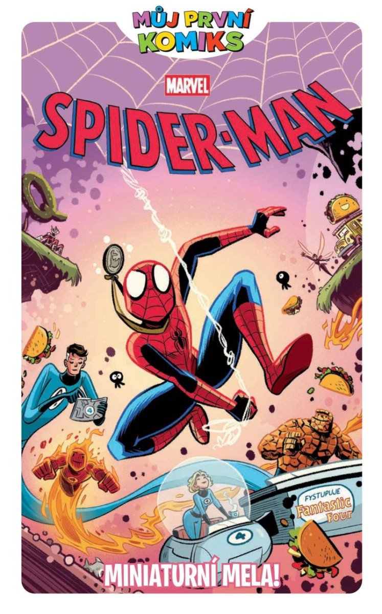 Kniha Můj první komiks: Spider-Man - Miniaturní mela! Mike Maihack