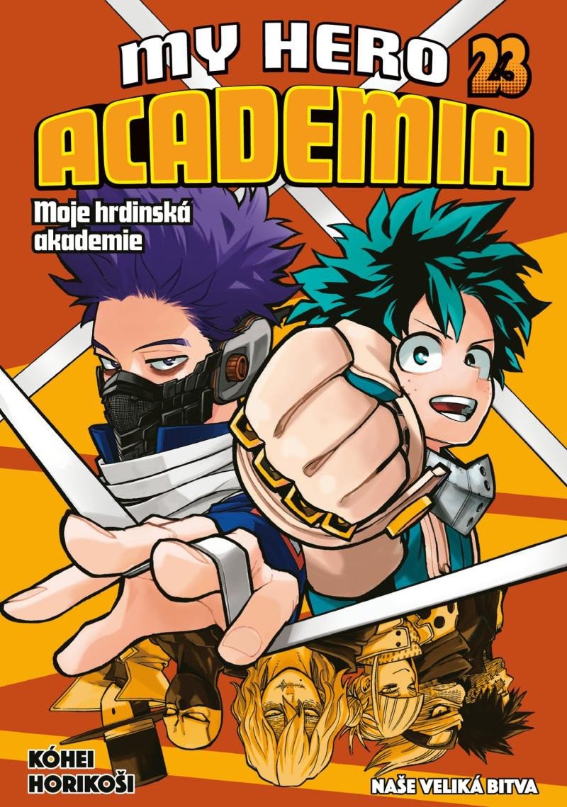 Carte Moje hrdinská akademie 23 - Naše veliká bitva Kohei Horikoshi