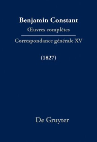 Book Correspondance générale 1827 Cecil P. Courtney