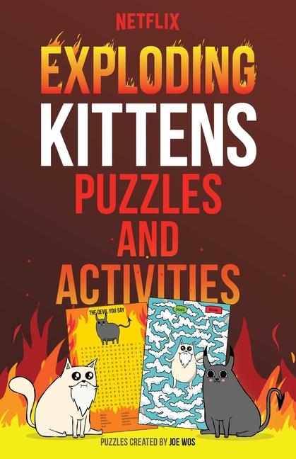 Książka EXPLODING KITTENS PUZZLES & ACTIVITIES EXPLODING KITTENS