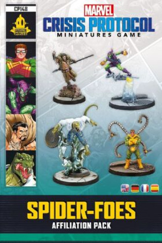 Game/Toy Marvel: Crisis Protocol  Spider-Foes Affiliation Pack Will Shick